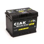 CIAK STARTER EFB 12V-60AH D+
