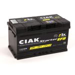 CIAK STARTER EFB 12V-80AH D+