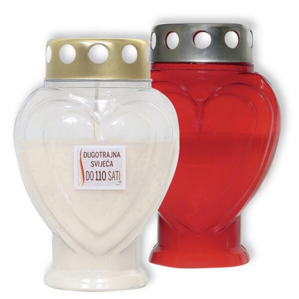 PLAMTY DEI HEART VELIKO SRCE NADG.LAMPION