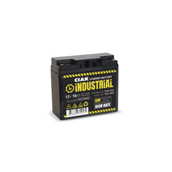 HERMETIČKA BATERIJA CIAK INDUSTRIAL HIGH RATE 12V-18AH T3