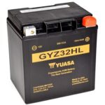 YUASA 12V-34AH 500A GYZ32HL High Performance Maintenance Free