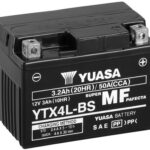 Akum. YUASA YTX 4L-BS 12V-3Ah