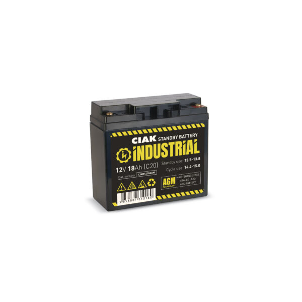 HERM. BATERIJA CIAK INDUSTRIAL 12V-18AH T12